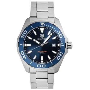 TAG HEUER AQUARACER BLUE DIAL MEN WATCH WAY101C.BA0746