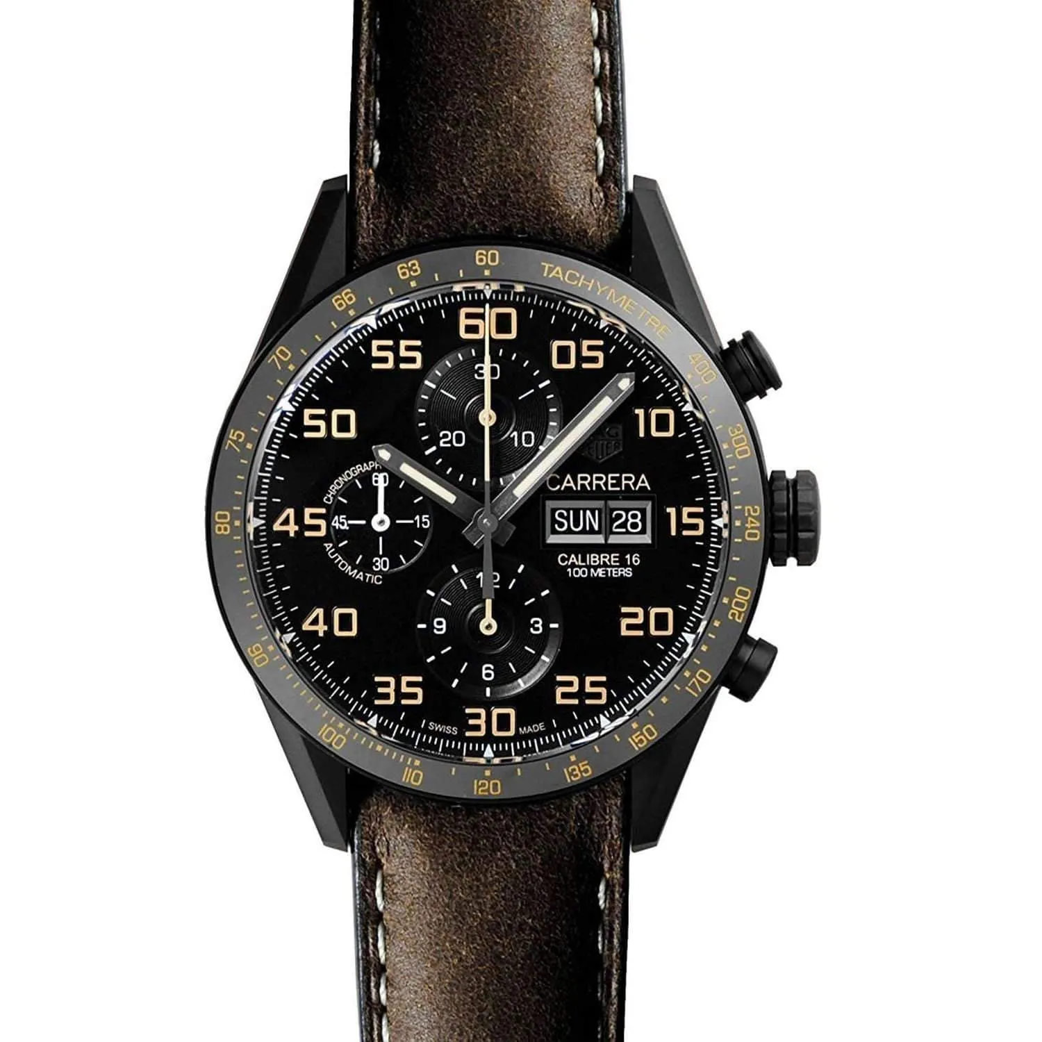 TAG HEUER CARRERA AUTOMATIC DAY-DATE MEN WATCH CV2A84.FC6394