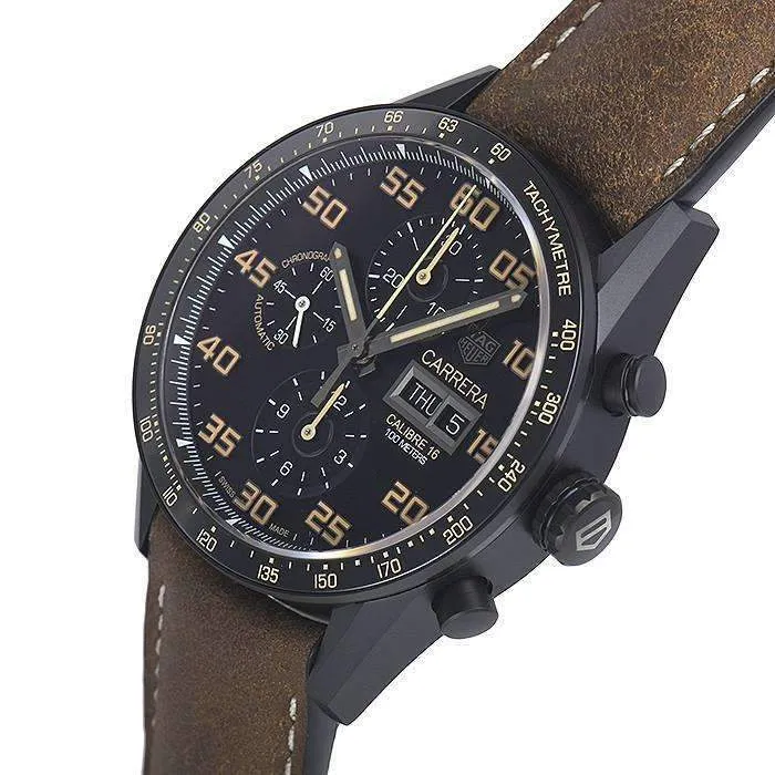 TAG HEUER CARRERA AUTOMATIC DAY-DATE MEN WATCH CV2A84.FC6394