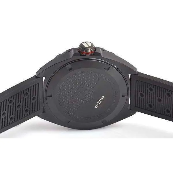 TAG HEUER FORMULA 1 AUTOMATIC BLACK TITANIUM MEN WATCH WAZ2115.FT8023