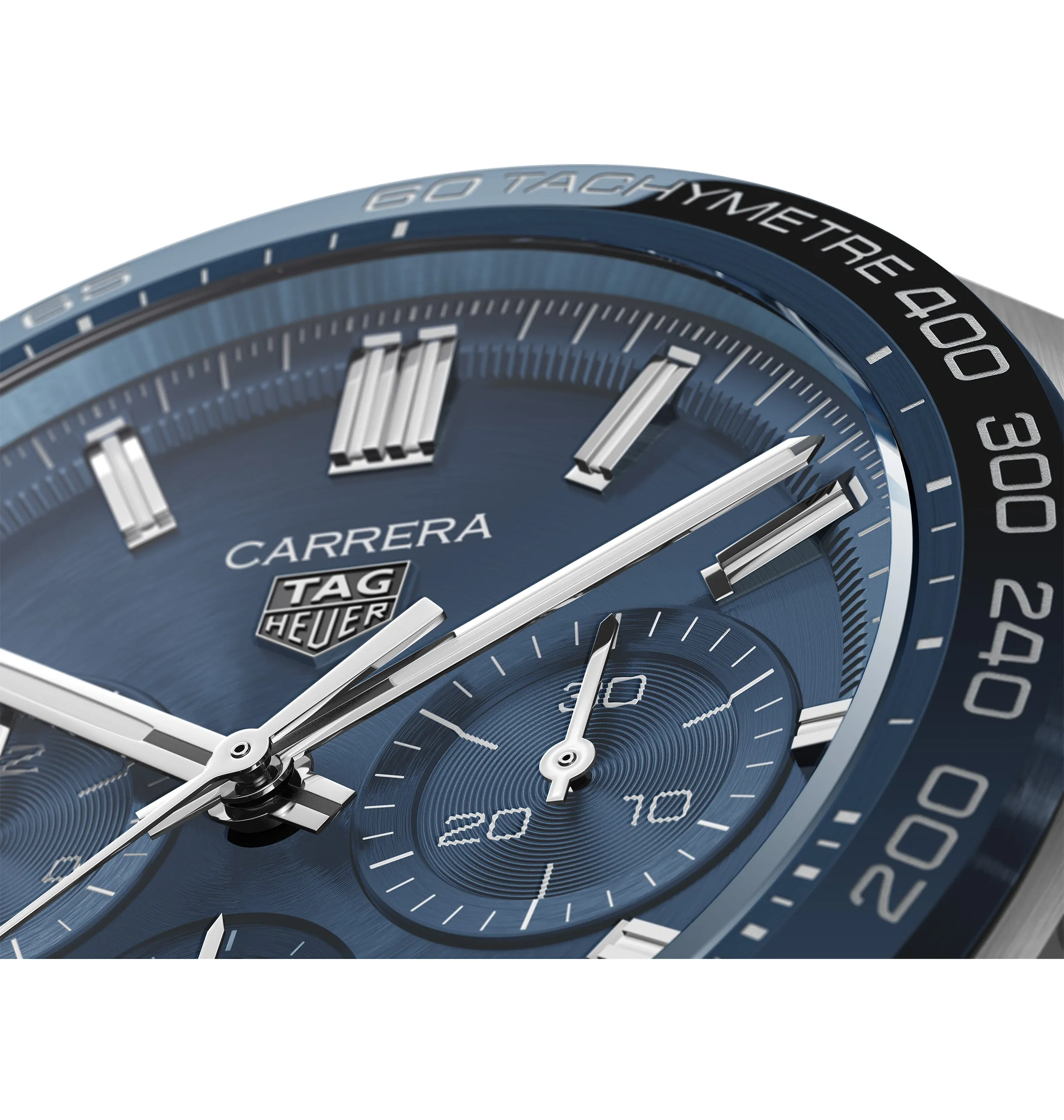 TAG Heuer Men's Carrera Automatic Chronograph Blue Dial Watch