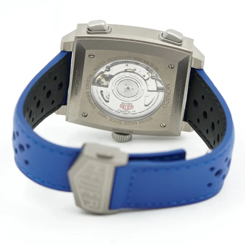 Tag Heuer Racing Blue Monaco CAW218C.FC6548 Boutique Limited Titanium B&P '24