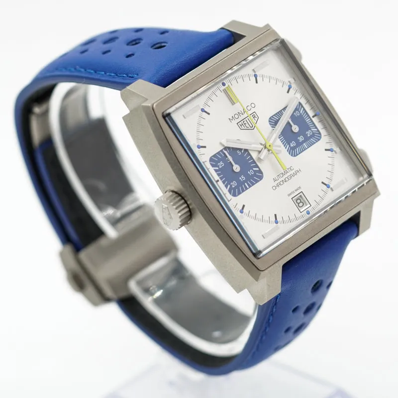 Tag Heuer Racing Blue Monaco CAW218C.FC6548 Boutique Limited Titanium B&P '24