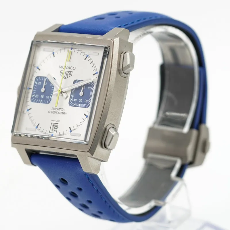 Tag Heuer Racing Blue Monaco CAW218C.FC6548 Boutique Limited Titanium B&P '24