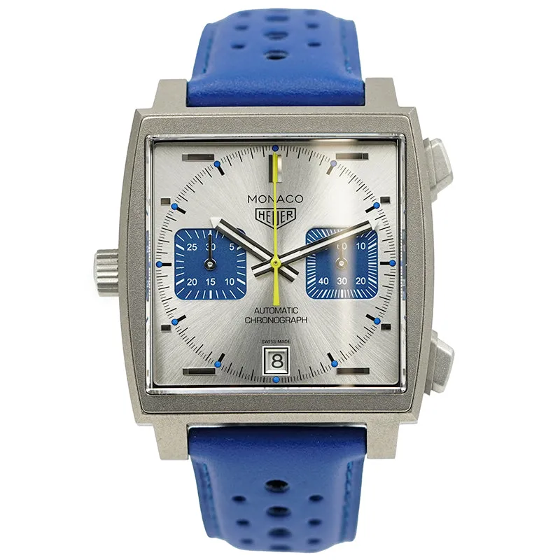 Tag Heuer Racing Blue Monaco CAW218C.FC6548 Boutique Limited Titanium B&P '24