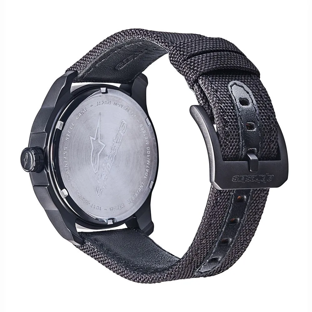 Tech Watch 3H Black-Black/Yellow