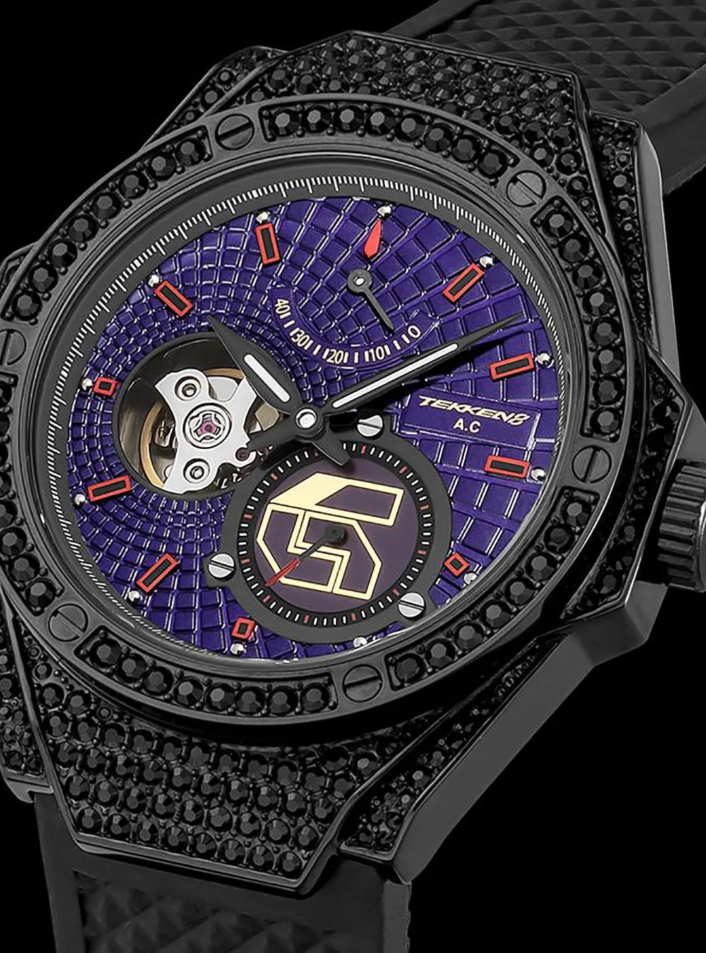 TEKKEN x ANGEL CLOVER COLLABORATION WATCH LIMITED EDITION JAPAN MOV'T