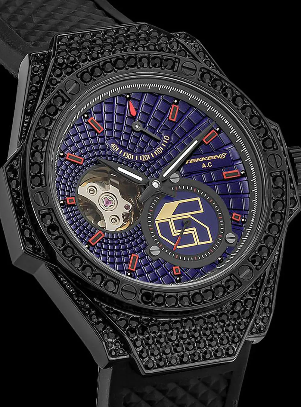 TEKKEN x ANGEL CLOVER COLLABORATION WATCH LIMITED EDITION JAPAN MOV'T