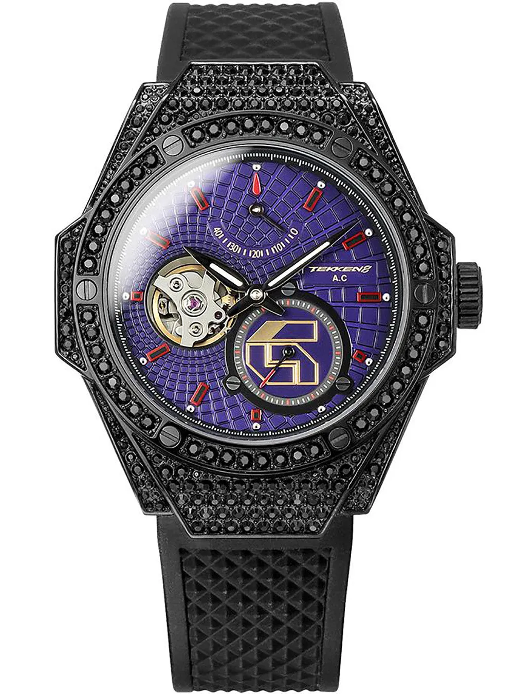 TEKKEN x ANGEL CLOVER COLLABORATION WATCH LIMITED EDITION JAPAN MOV'T