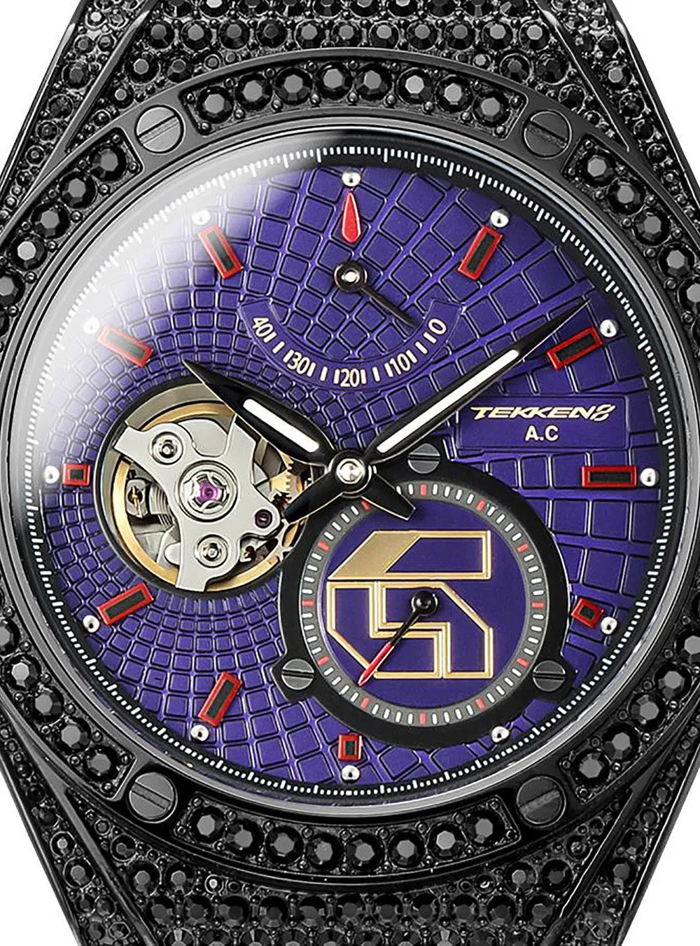 TEKKEN x ANGEL CLOVER COLLABORATION WATCH LIMITED EDITION JAPAN MOV'T