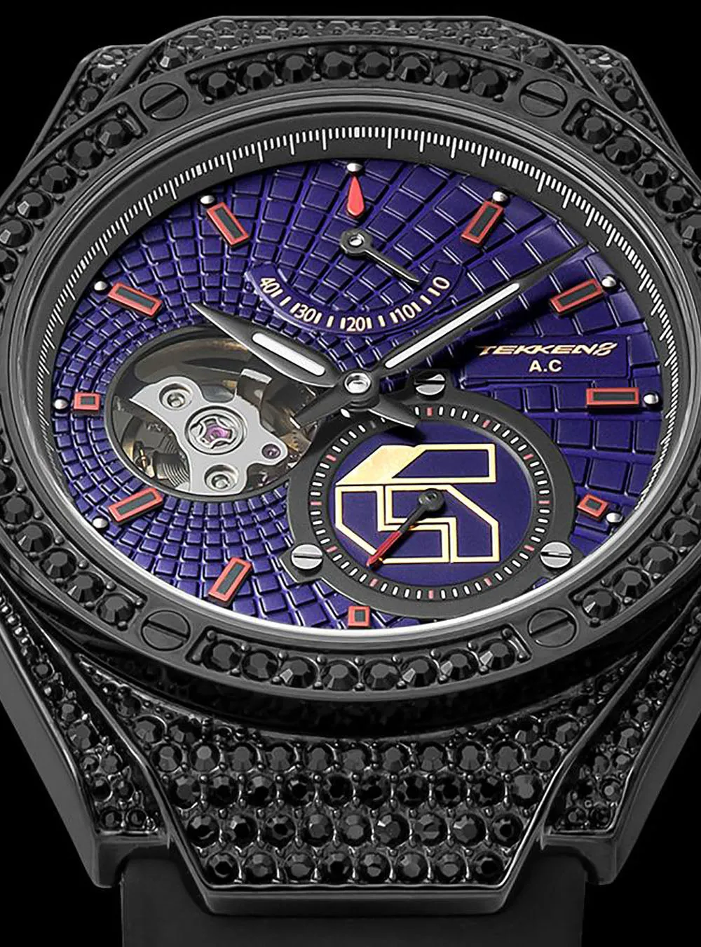 TEKKEN x ANGEL CLOVER COLLABORATION WATCH LIMITED EDITION JAPAN MOV'T
