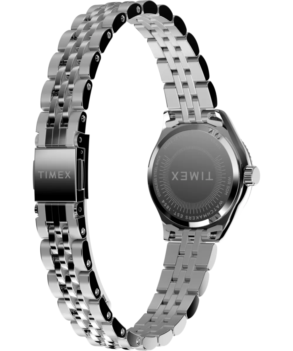 Timex Legacy Mini 25mm Stainless Steel Bracelet Watch 