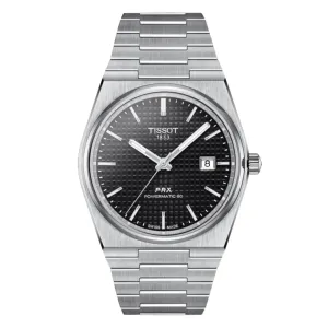 Tissot 1853 PRX Powermatic 80 T1374071105100 T137.407.11.051.00 Black Dial Watch