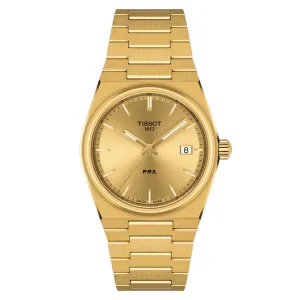 Tissot 1853 PRX T1372103302100 T137.210.33.021.00 Quartz Champagne Dial Mens Watch
