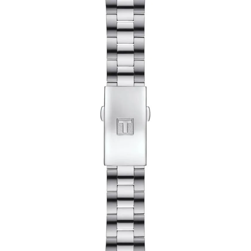 Tissot Clock Pr 100 Lady Sport Chic 36mm Madreperper Diamonds Quartz Steel T101.910.61.116.00