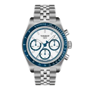 Tissot PR516 Automatic Chronograph 41mm Blue-White Men's Watch T1494621101100