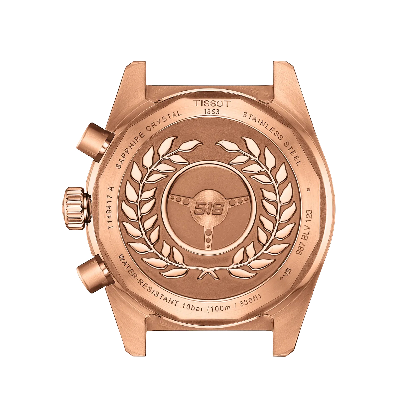 Tissot PR516 Chronograph Quartz 40mm Rose Gold Men's Watch T1494173305100