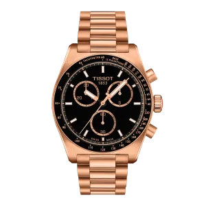 Tissot PR516 Chronograph Quartz 40mm Rose Gold Men's Watch T1494173305100