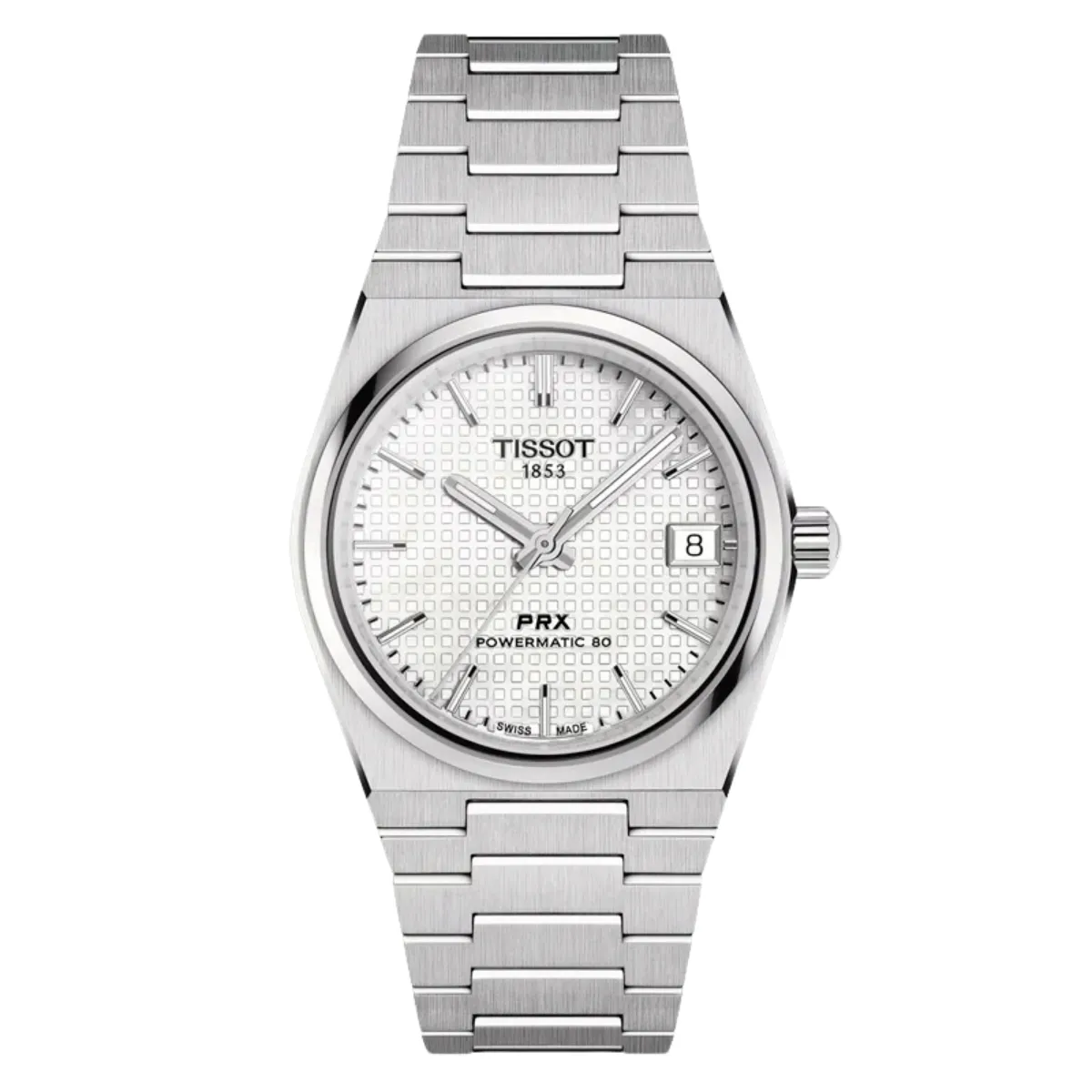 Tissot PRX Automatic T1372071111100 T137.207.11.111.00 White MOP Dial Unisex Watch