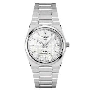 Tissot PRX Automatic T1372071111100 T137.207.11.111.00 White MOP Dial Unisex Watch