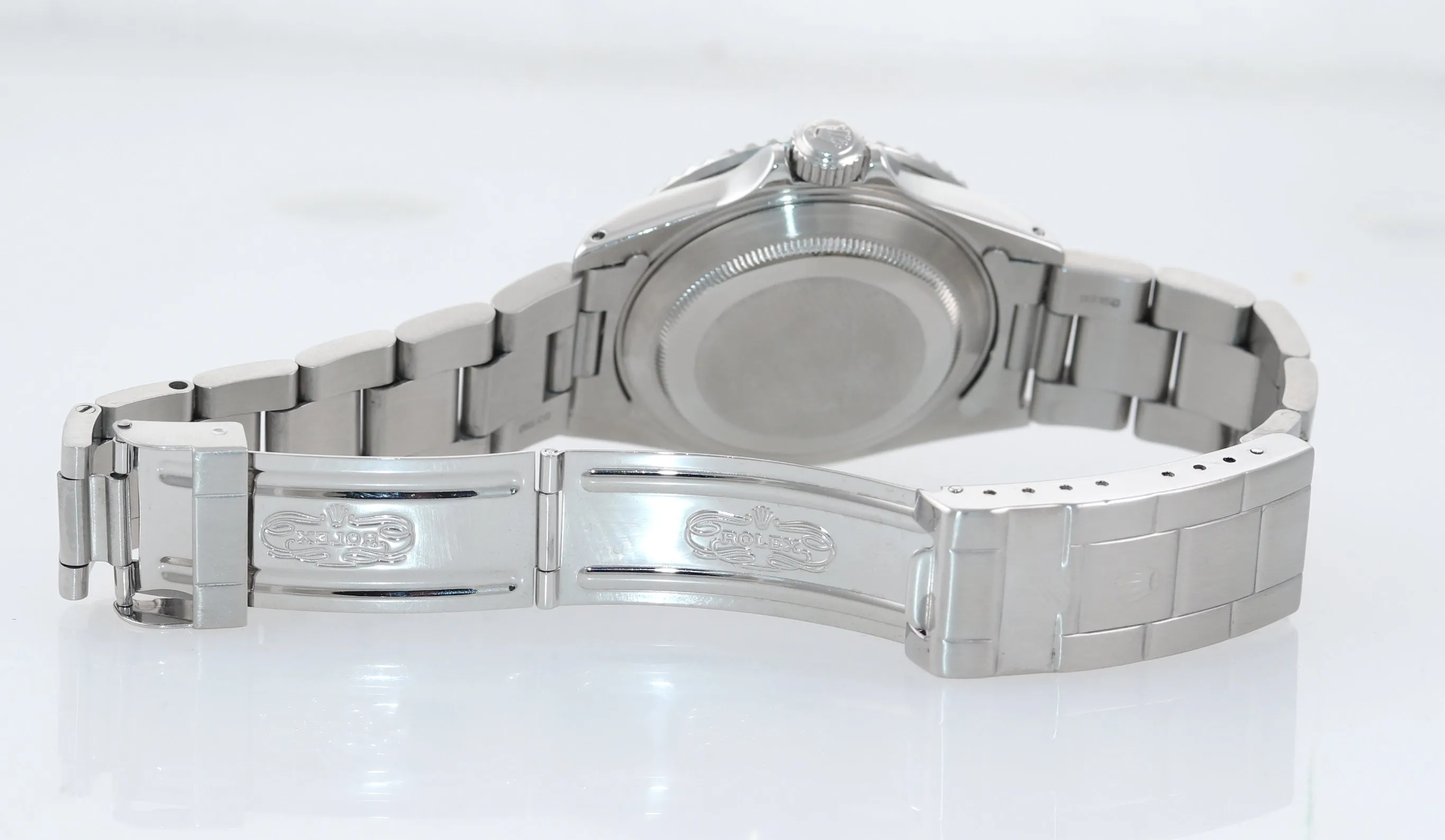 TRITIUM DIAL Rolex Submariner Date 16610 Steel Black 40mm Watch Box