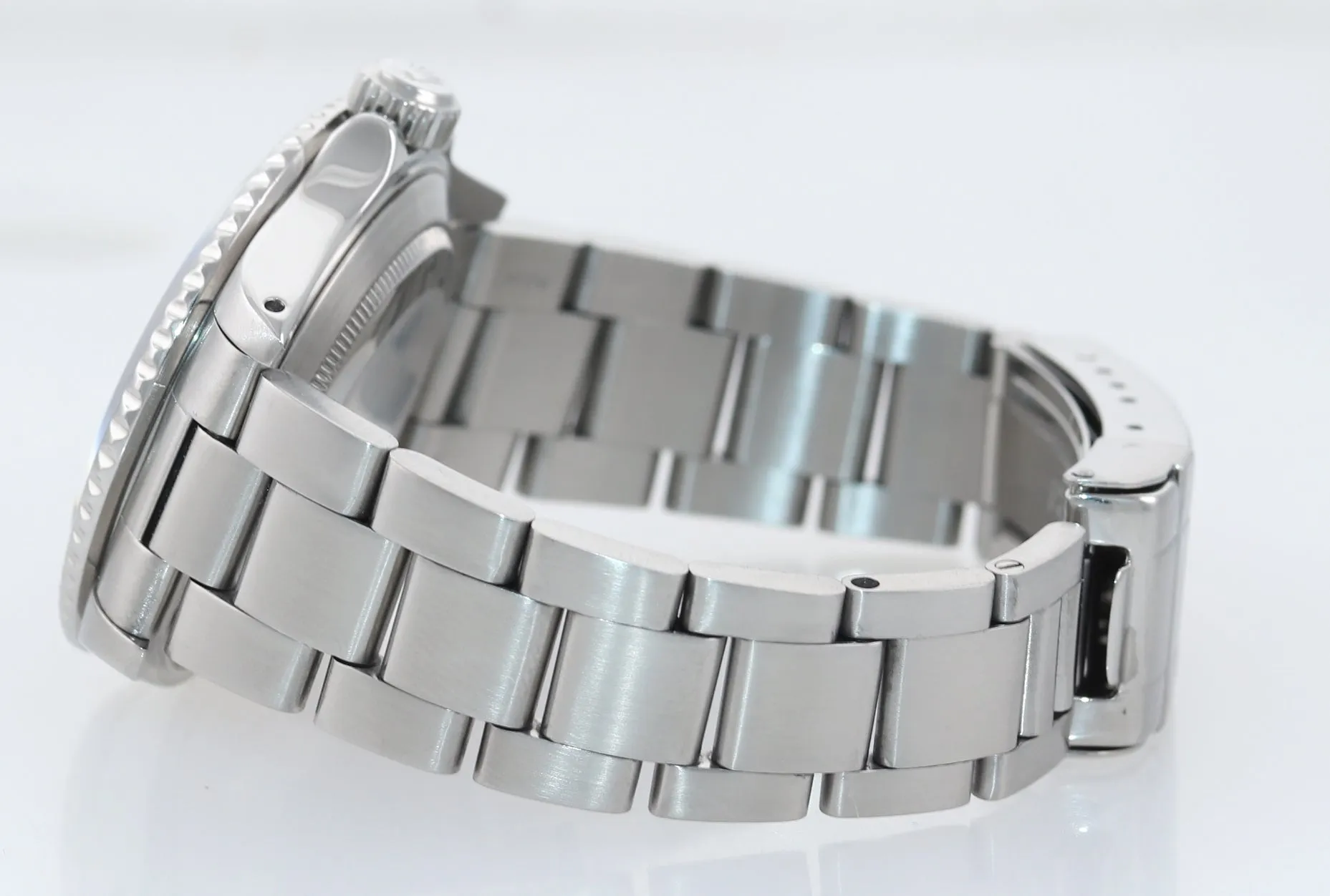 TRITIUM DIAL Rolex Submariner Date 16610 Steel Black 40mm Watch Box