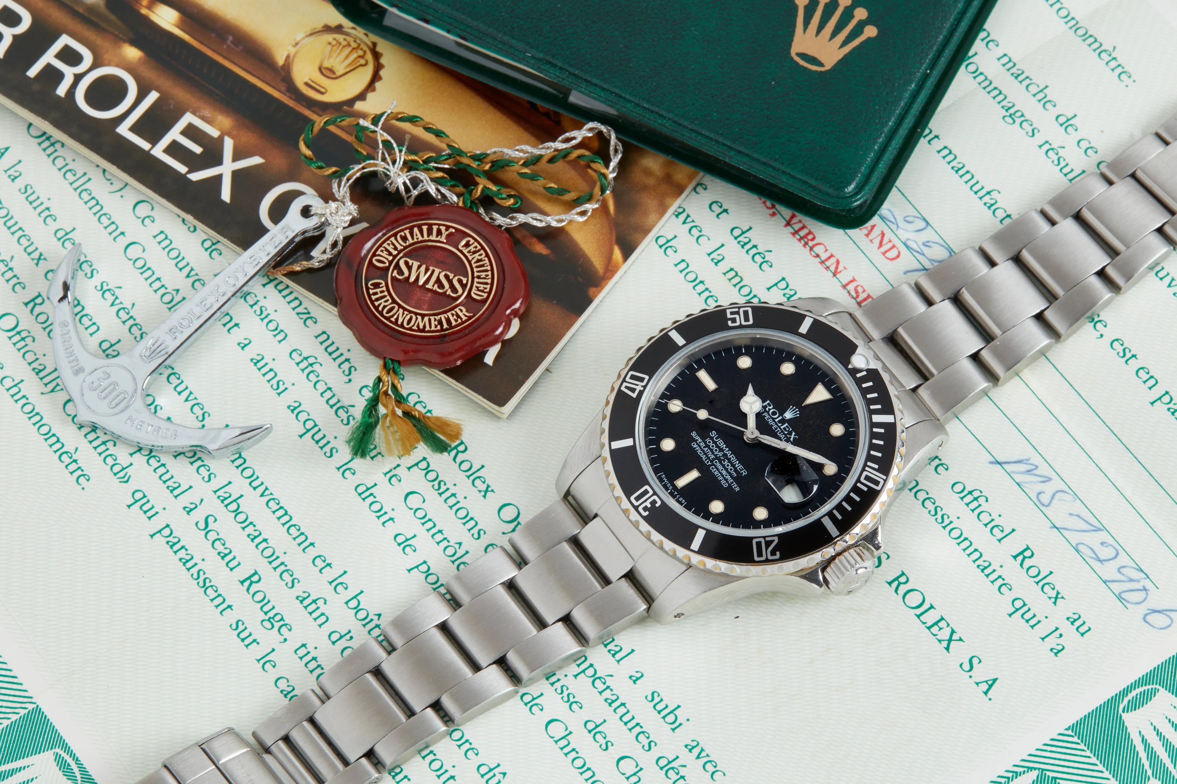 Tropical Rolex Oyster Perpetual Submariner 1984 Full Set