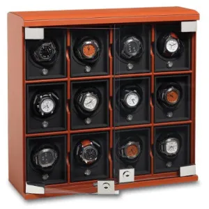 Underwood (London) - 12-Unit Classic Watch Winder in Tan Leather