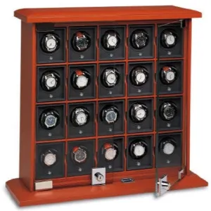 Underwood (London) - 20-Unit Classic Watch Winder in Tan Leather
