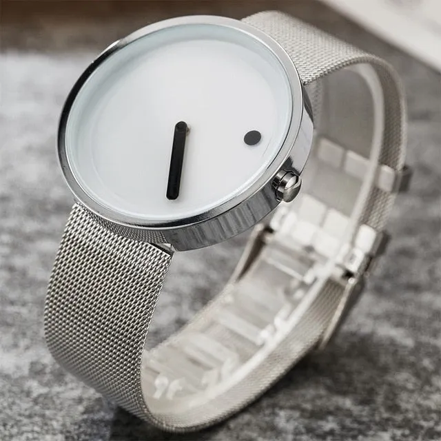 Unisex Minimalist Creative Watches  Fashion Simple