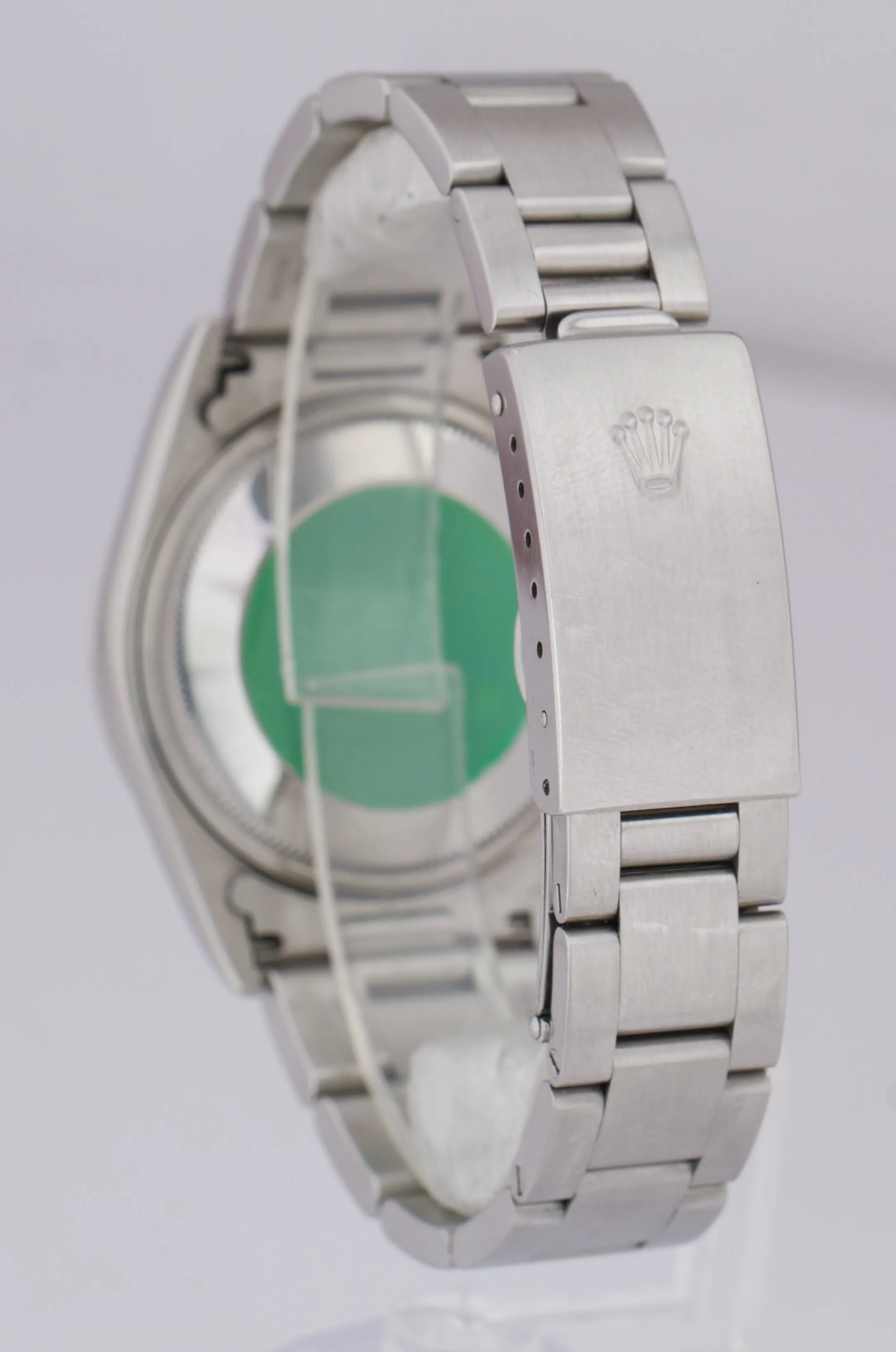 UNPOLISHED Rolex Air-King Oyster Perpetual Steel Blue 3-6-9 14000M 34mm Watch