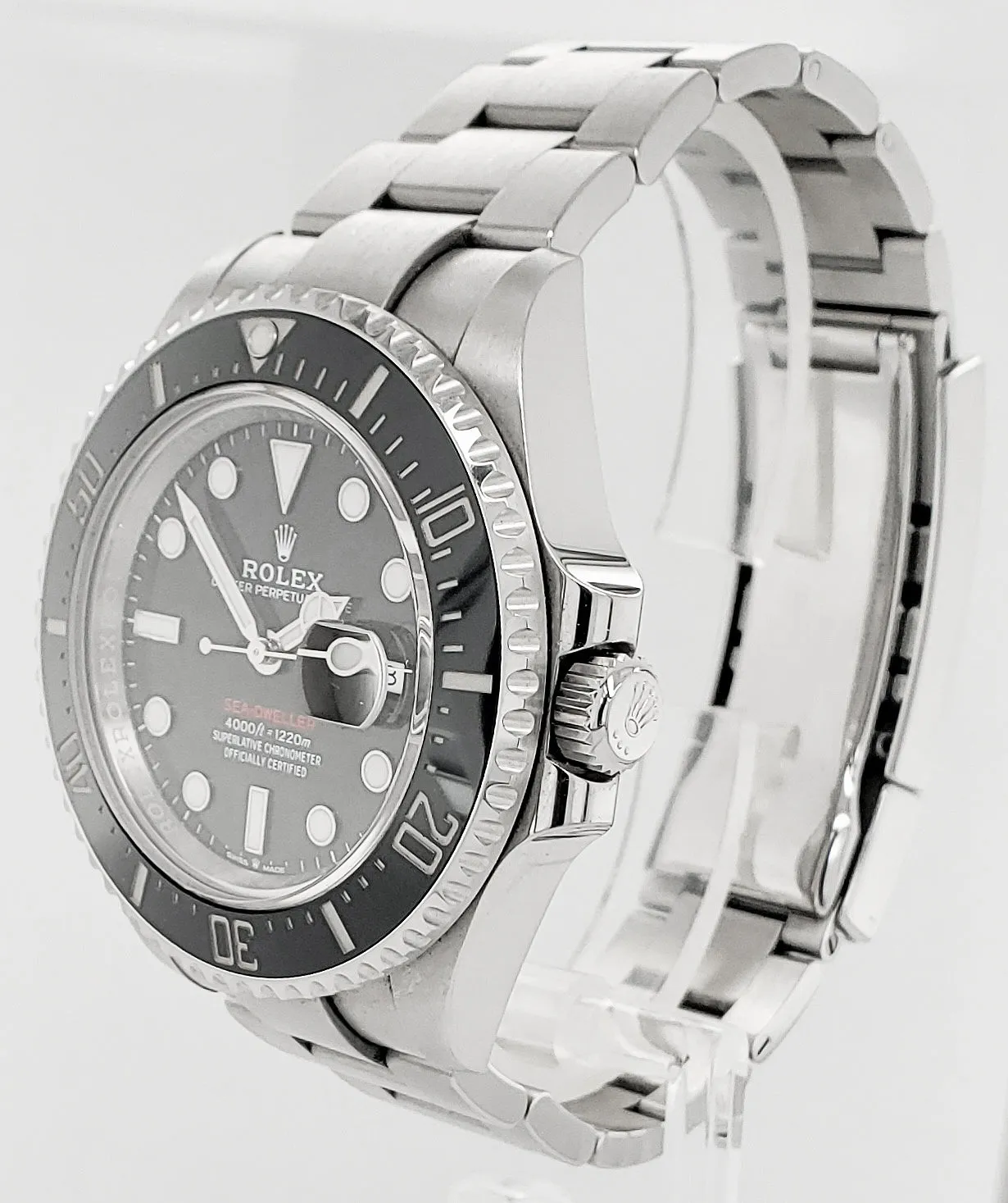UNPOLISHED Rolex Red Sea-Dweller 43mm Mark II 50th Ann. Steel Watch 126600 B P
