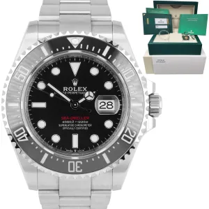UNPOLISHED Rolex Red Sea-Dweller 43mm Mark II 50th Ann. Steel Watch 126600 B P