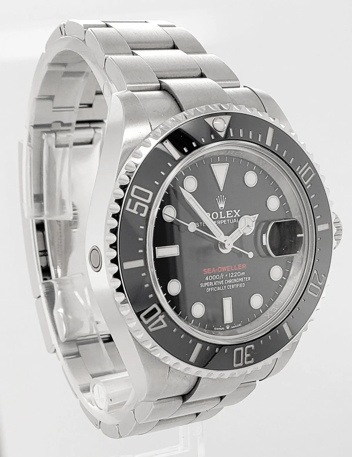 UNPOLISHED Rolex Red Sea-Dweller 43mm Mark II 50th Ann. Steel Watch 126600 B P