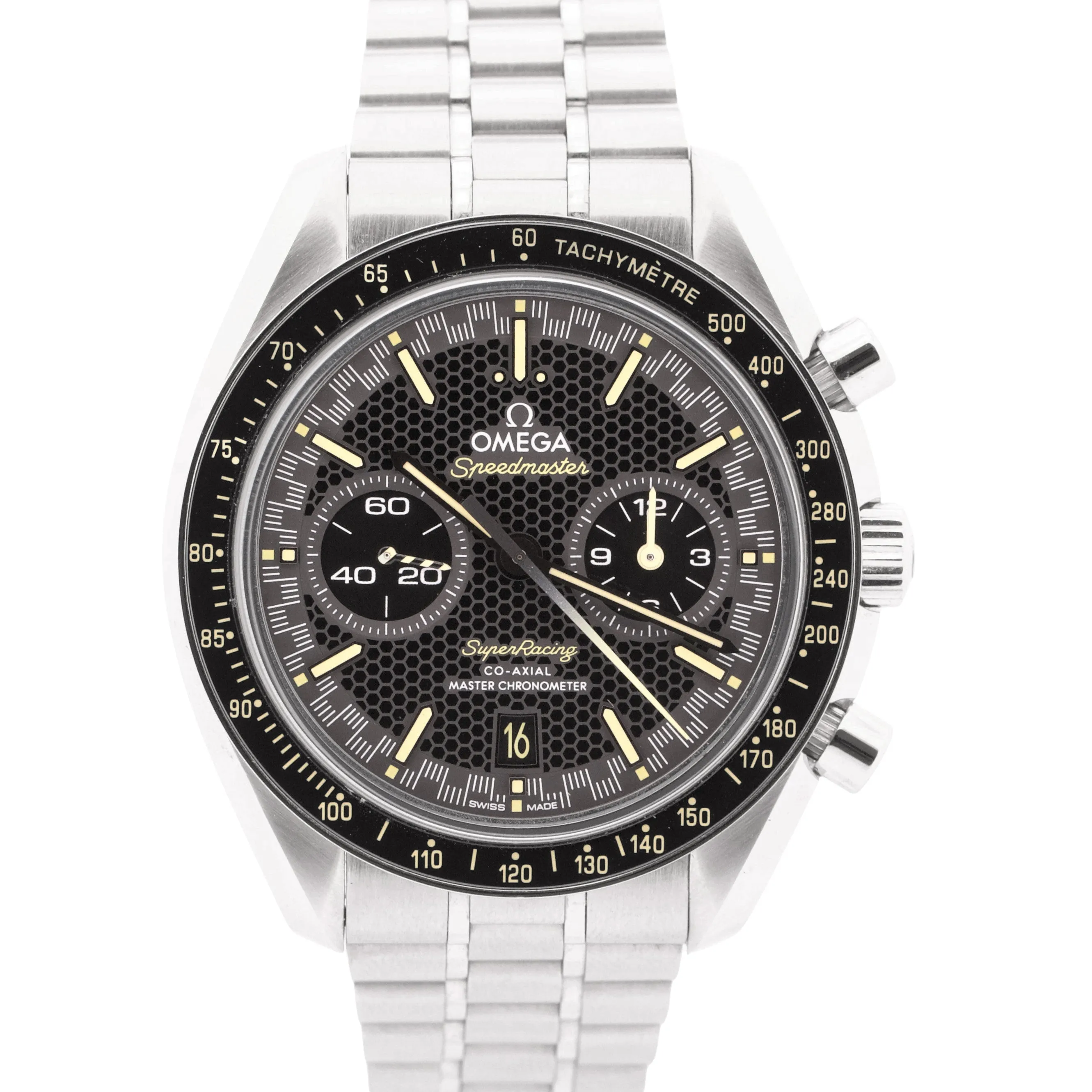 UNWORN PAPERS Omega Speedmaster SUPER RACING 44.25mm 329.30.44.51.01.003 BOX