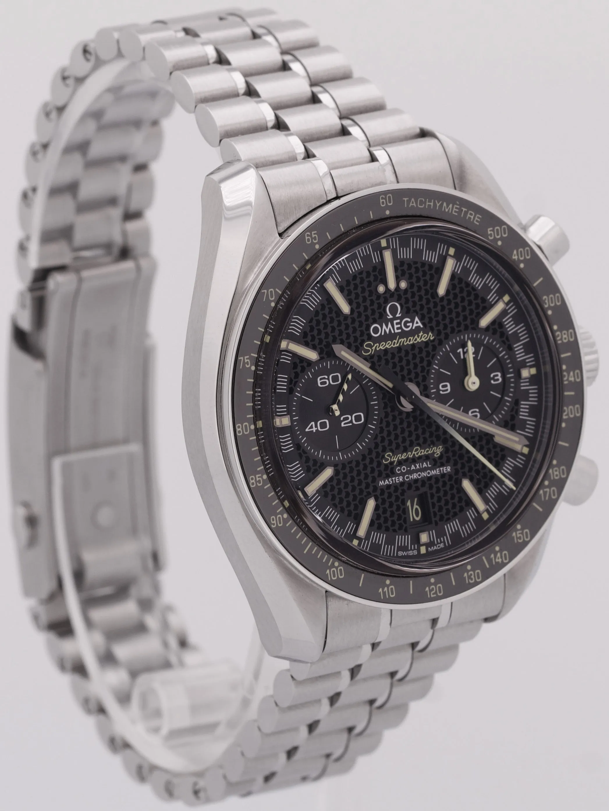 UNWORN PAPERS Omega Speedmaster SUPER RACING 44.25mm 329.30.44.51.01.003 BOX