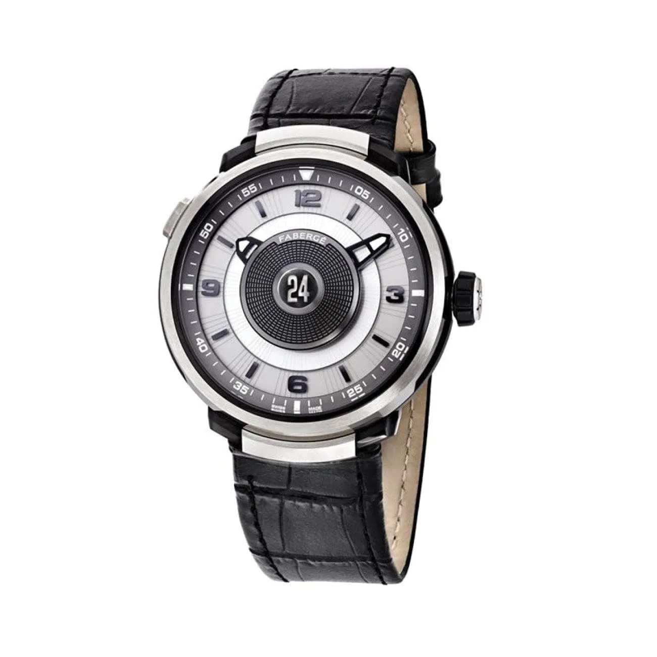Visionnaire Dtz 18K White Gold & Sapphire Men'S Watch