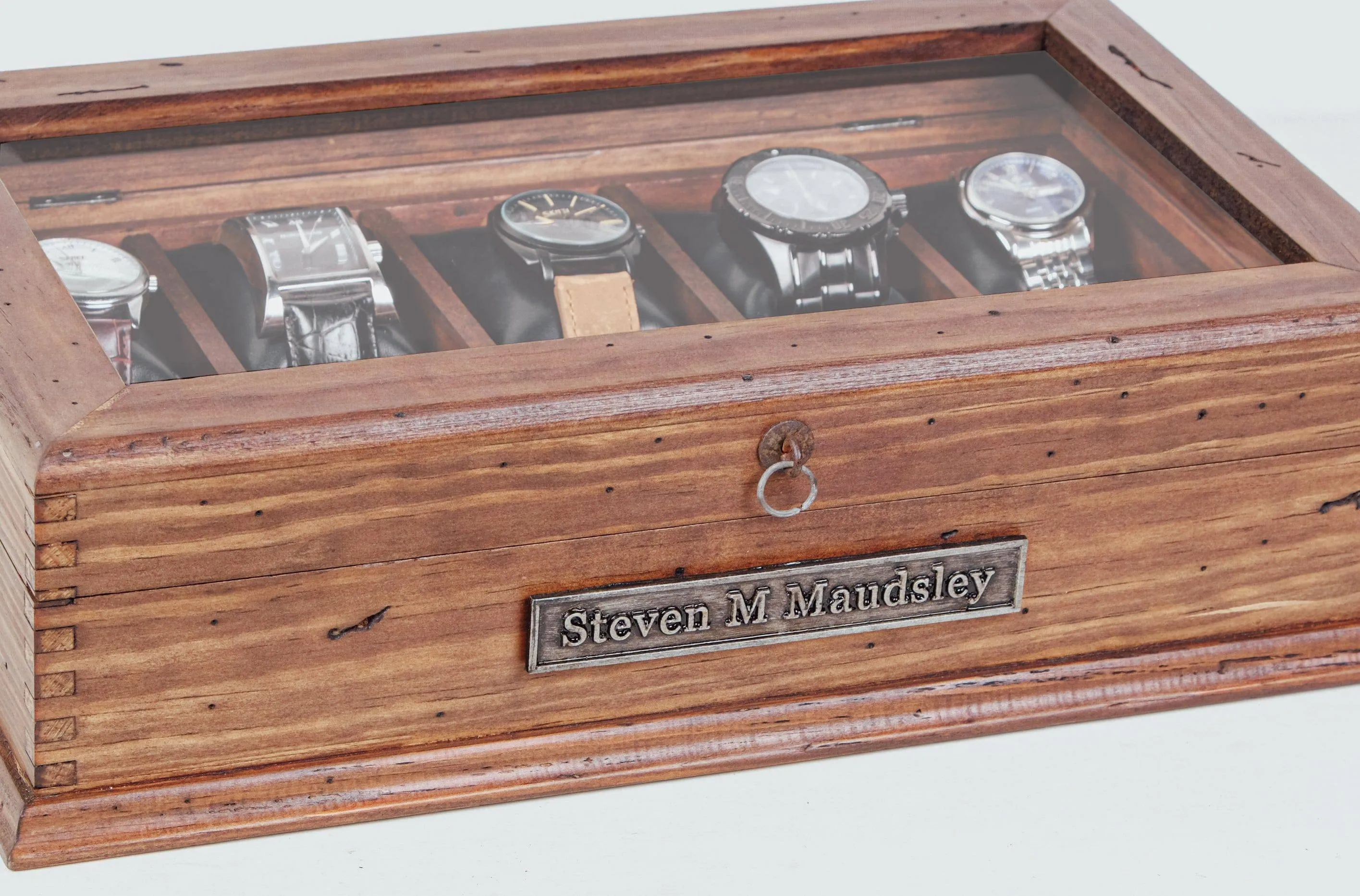 Watch Box for 10 Watches Slim