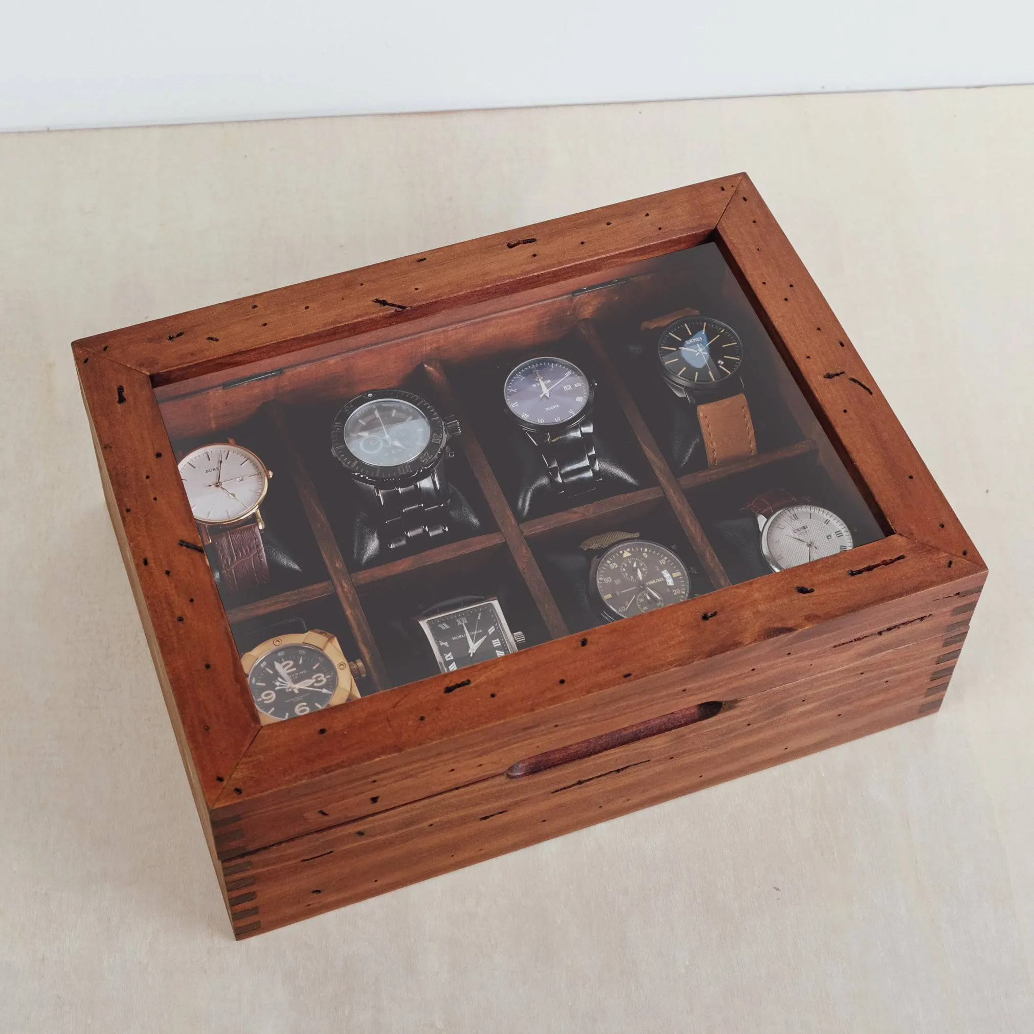 Watch Box for 8 Watches - Customizable