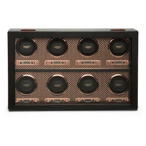 WOLF Axis 8 Piece Watch Winder - Copper