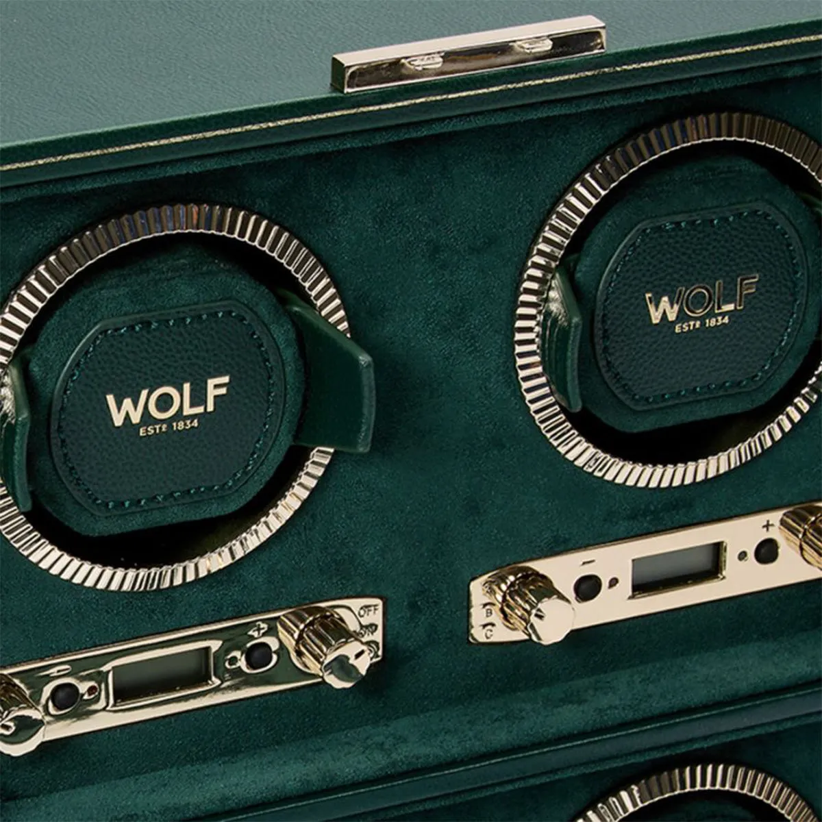 Wolf British Racing 4 Piece Watch Winder