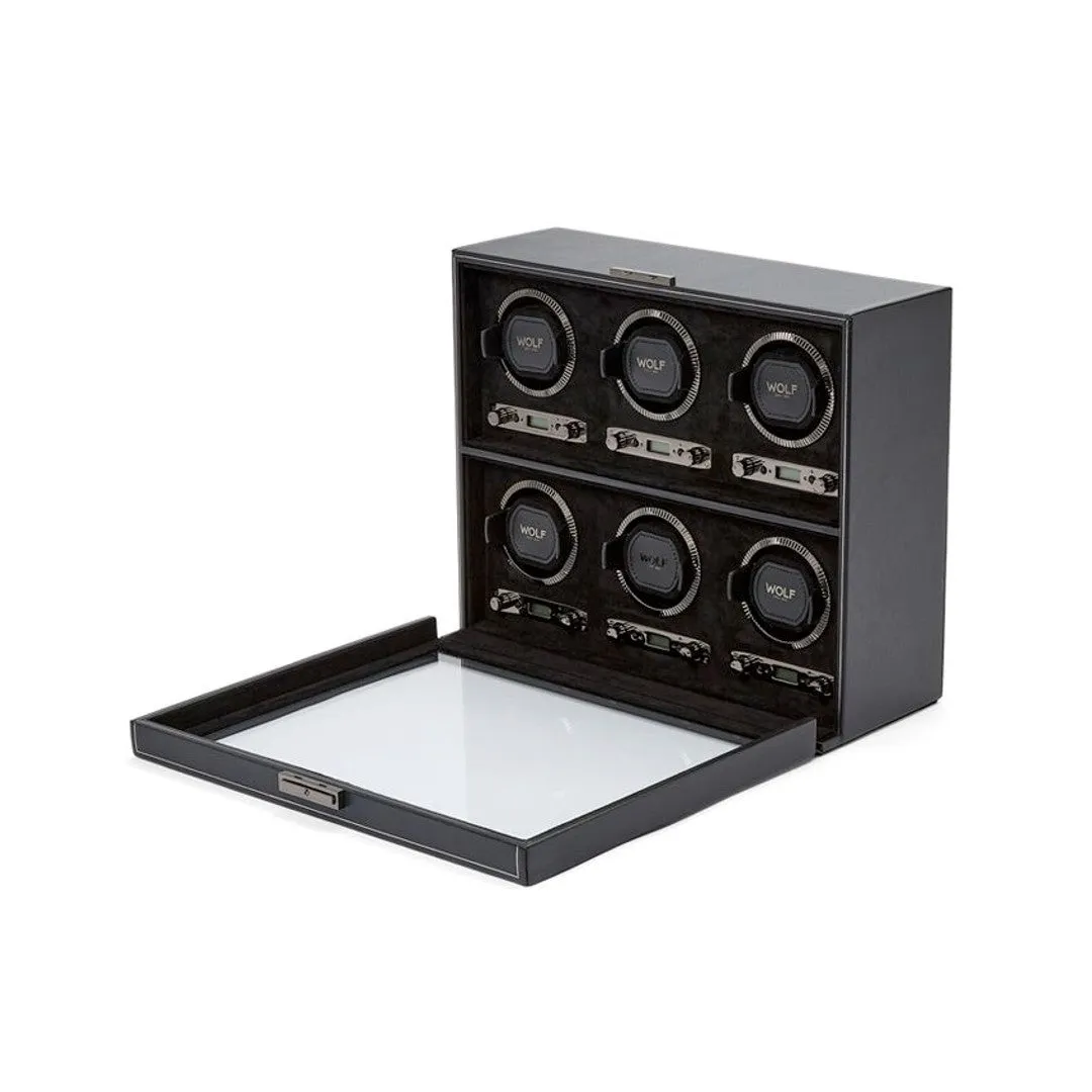 WOLF British Racing 6 Piece Watch Winder