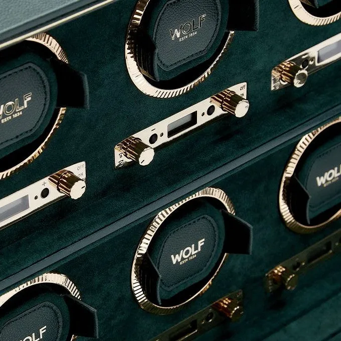 WOLF British Racing 8 Piece Watch Winder