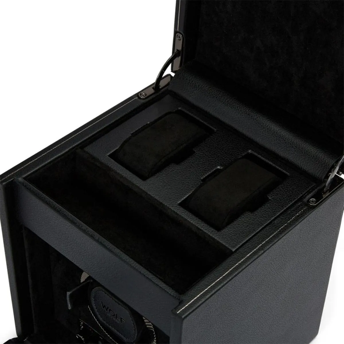 Wolf British Racing Single Watch Winder with Storage