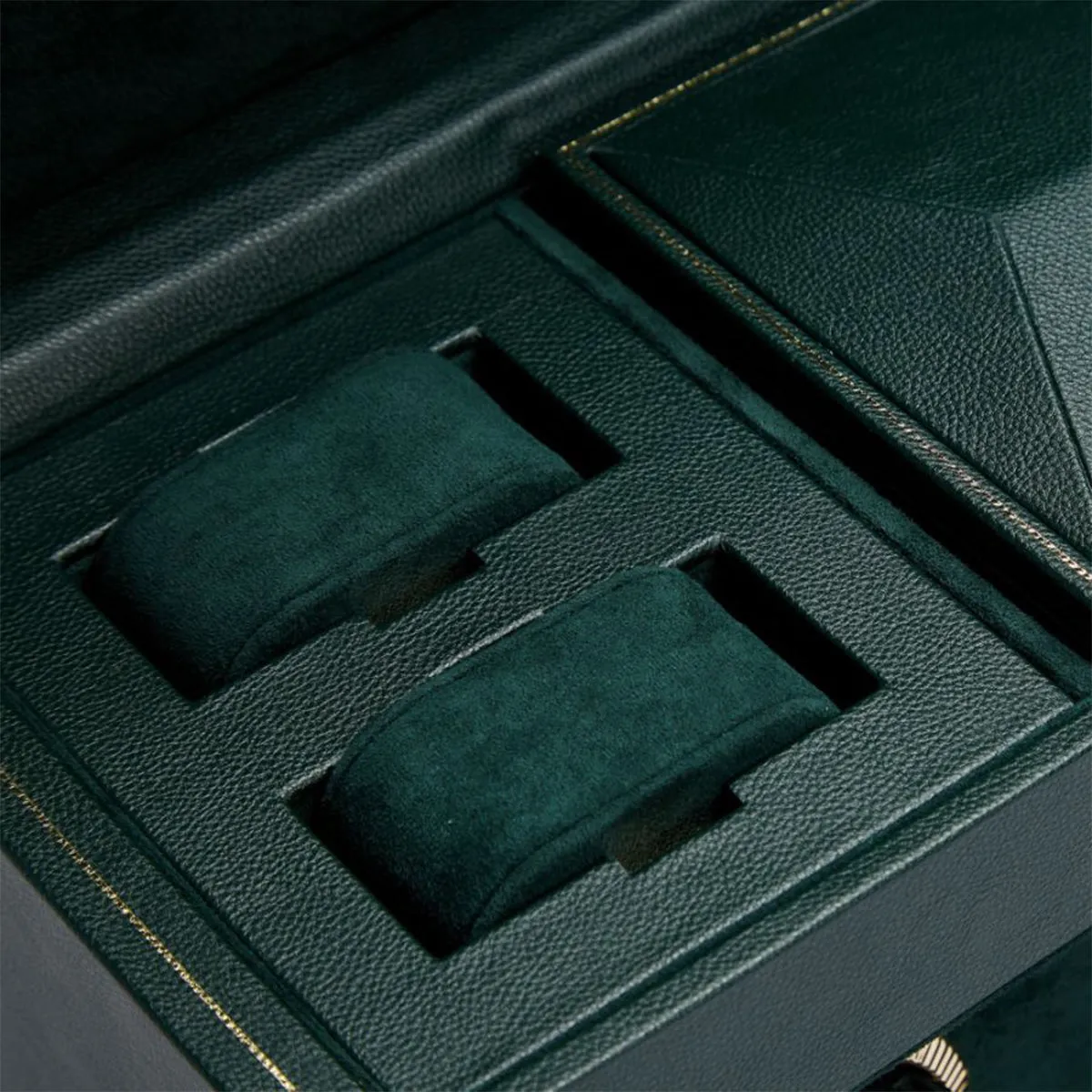 Wolf British Racing Triple Watch Winder with Storage