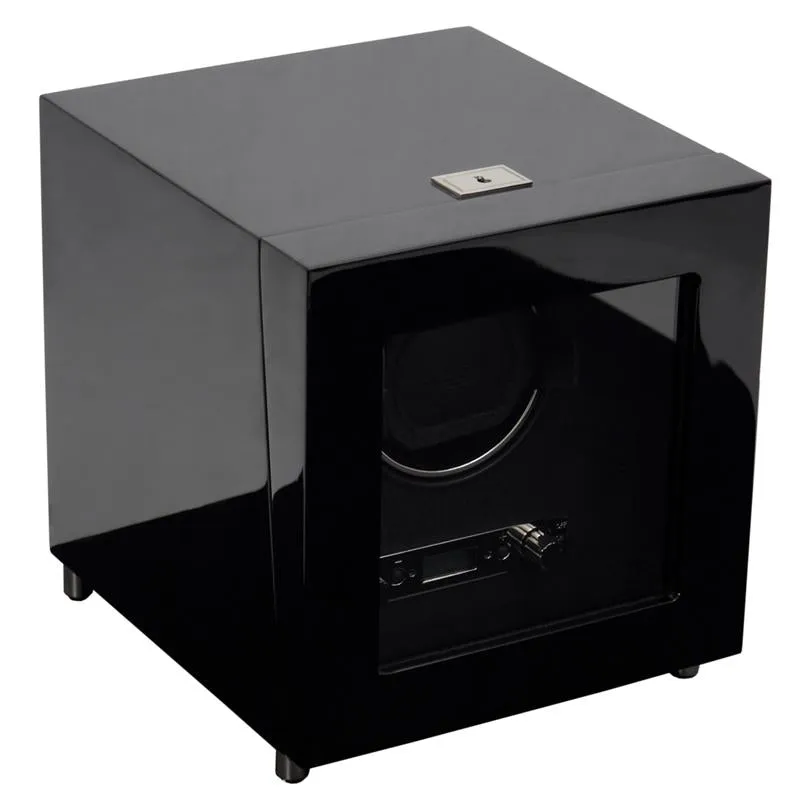 WOLF Savoy Single Watch Winder - Black