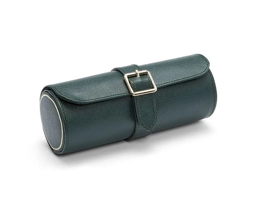 WOLF Watch Roll British Racing Green Triple