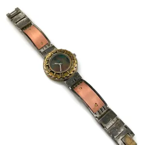 Women's Copper & brass Watch, Multi Color Dial
