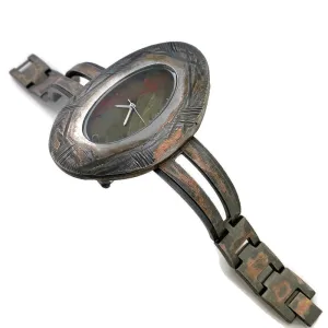 Women's Large Watch with Multi Color Dial