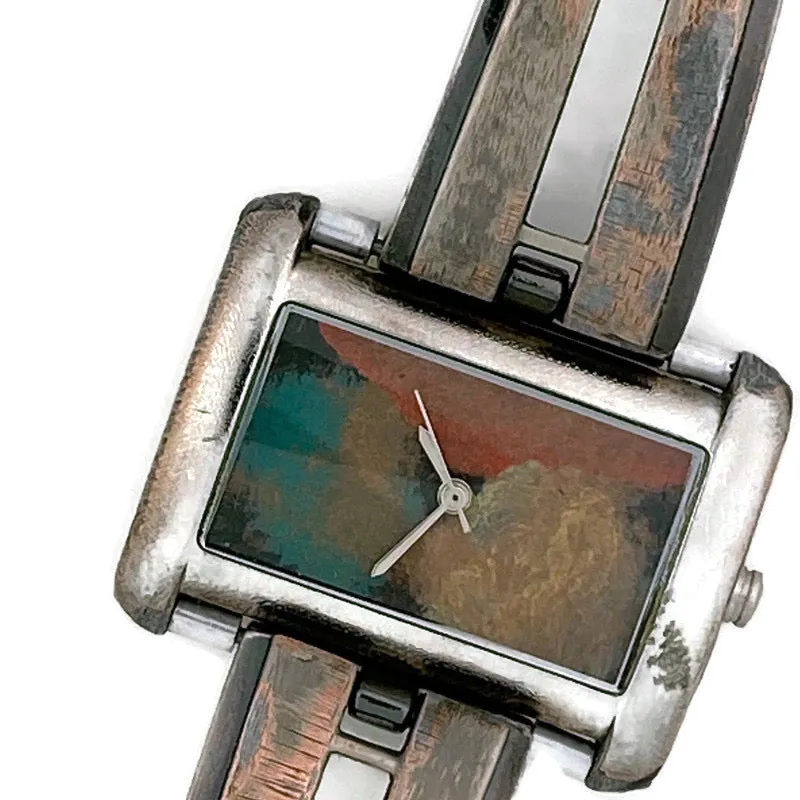 Women's Watch With Multi Color Dial